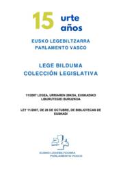 Comparecencia ante la Comisión de Cultura del Parlamento Vasco