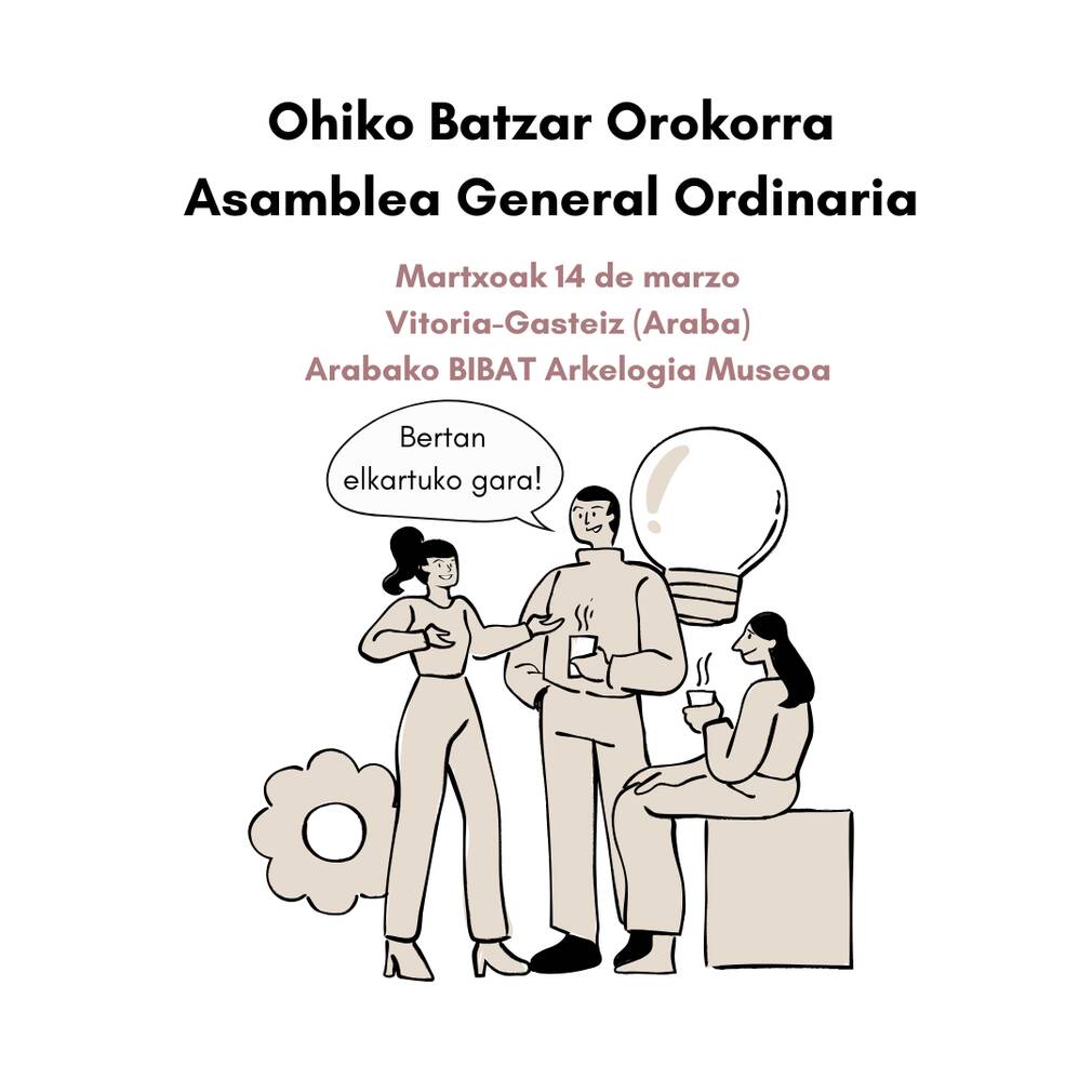 El 14 de marzo se celebrará la Asamblea General Anual